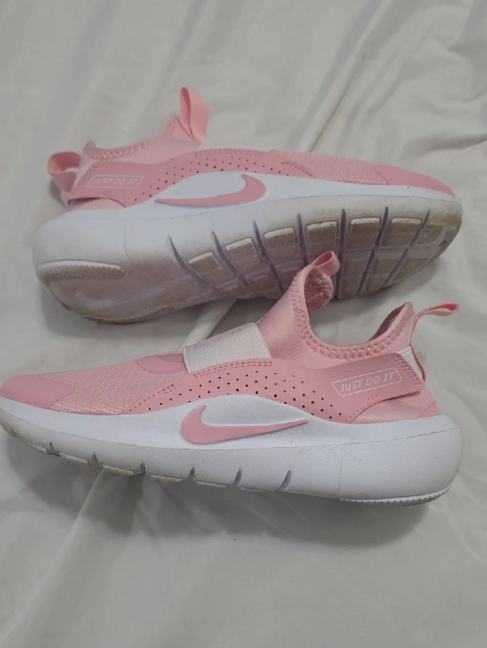 Nike Kids' Pink Slip-On Athletic Shoes